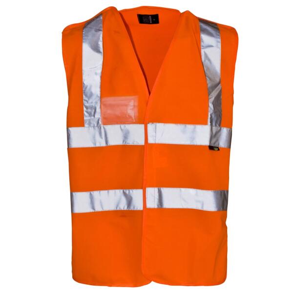 Hi Vis Pull Apart Vest - ID Pocket Thumbnail