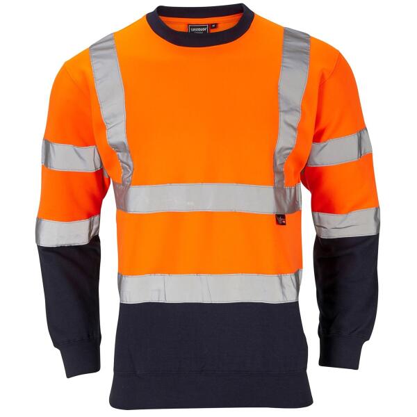 Supertouch Hi-Vis 2 Tone Sweatshirt Thumbnail