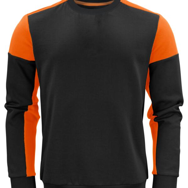 Printer Prime Contrast Crewneck Sweatshirt Thumbnail