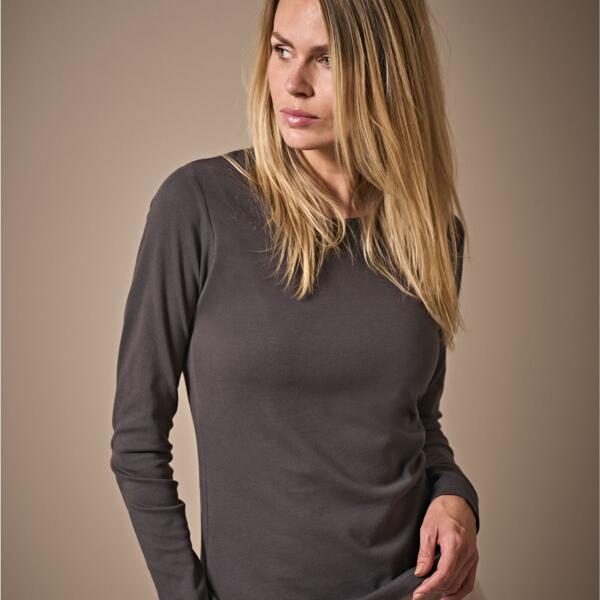 Ladies' Long Sleeve Interlock Tee Thumbnail