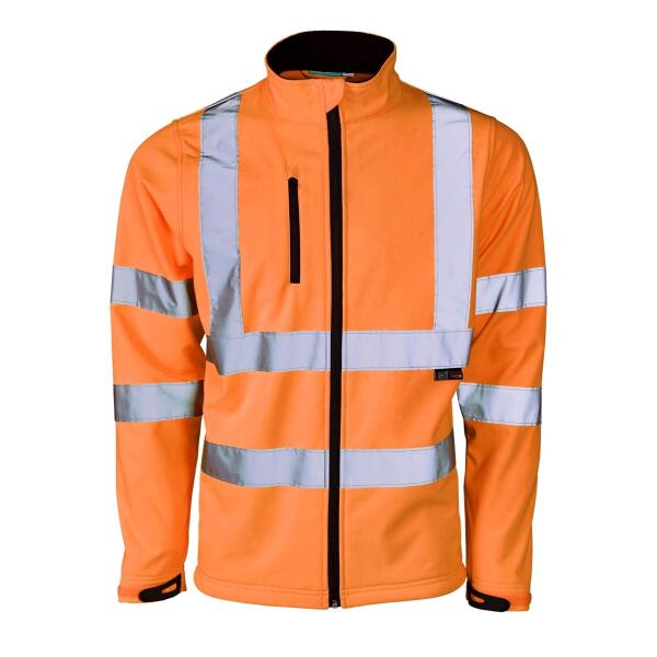 Supertouch Hi Vis Softshell Jacket Thumbnail
