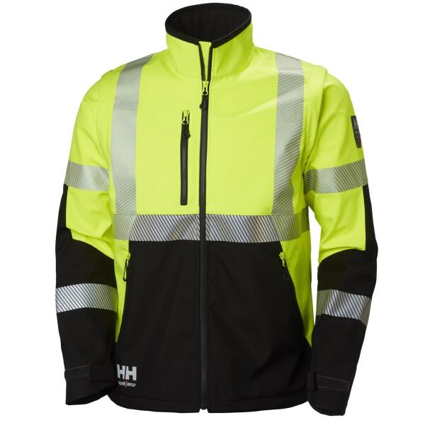 Helly Hansen Icu Hi-Vis Softshell Jacket Thumbnail