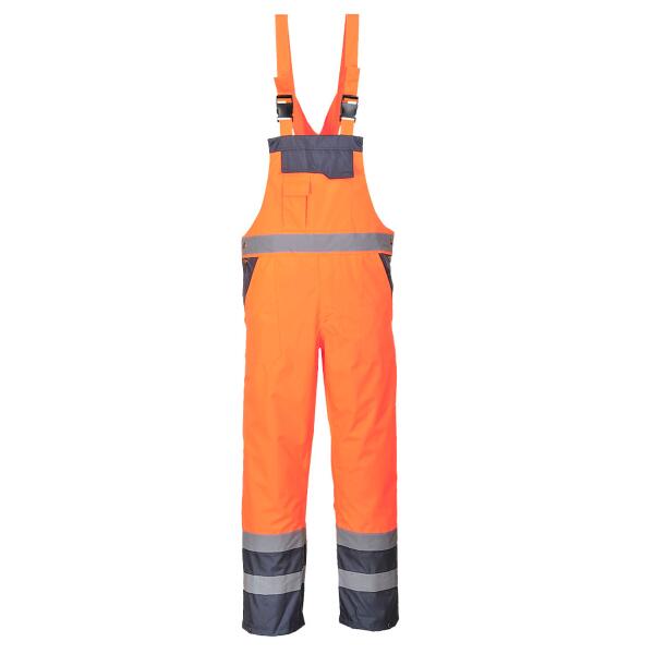 Hi-Vis Breathable Contrast Rain Bib and Brace Thumbnail