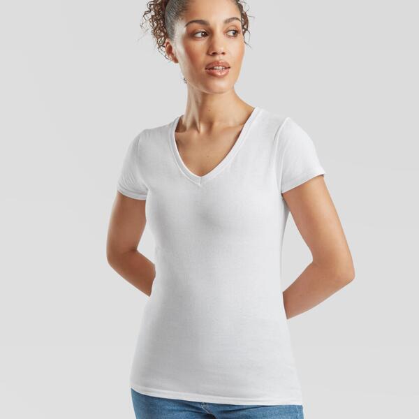 Women's-Fit Valueweight V-Neck T Thumbnail