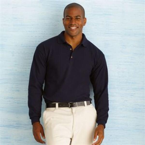 Ultra Cotton Long Sleeve Polo Thumbnail