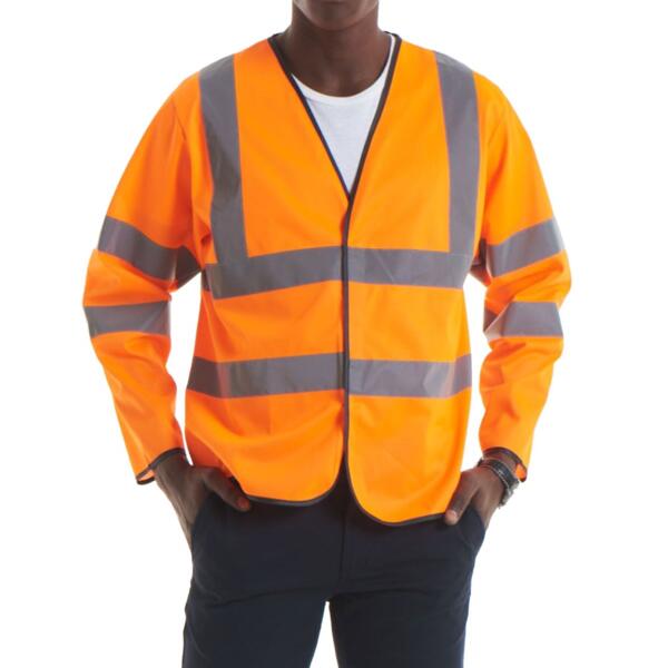 Hi Viz Waistcoat Long Sleeve Thumbnail