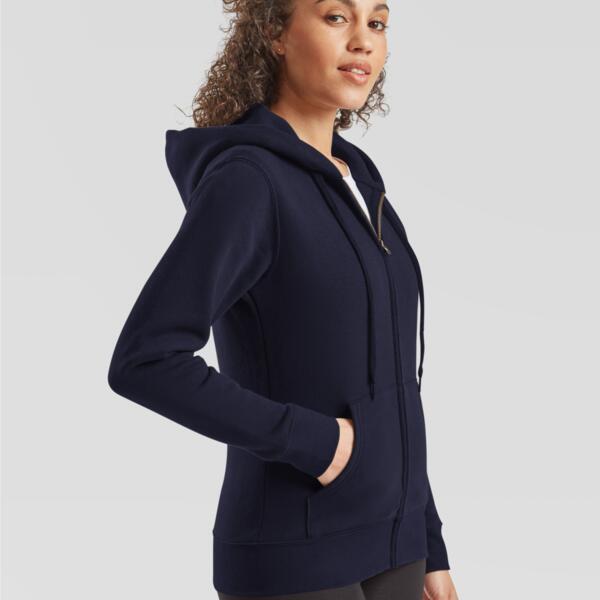 Lady-Fit Hooded Sweat Jacket Thumbnail