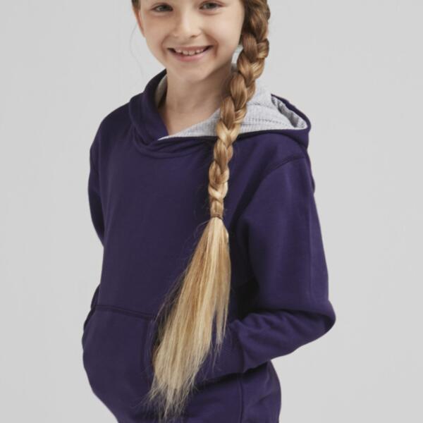 SG Kid's Contrast Hoodie Thumbnail