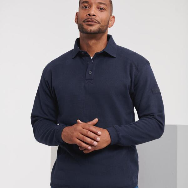 Heavy duty collar sweatshirt Thumbnail