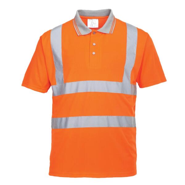 Hi Vis Polo Shirt S/S Thumbnail