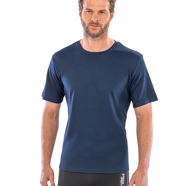 Spiro Mens Quick Dry S/Sleeve T-Shirt Thumbnail