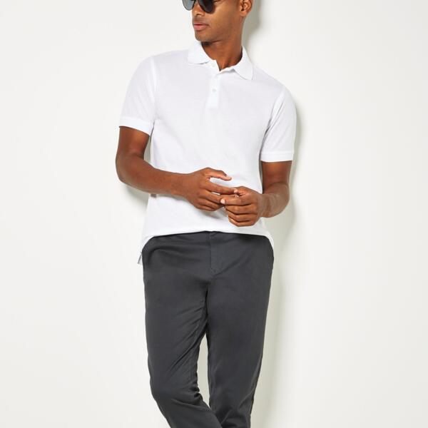 Kustom Kit Mens Slim Fit S/S Polo Thumbnail