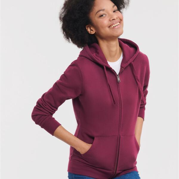Russell Ladies Authentic Zipped Hoodie Thumbnail