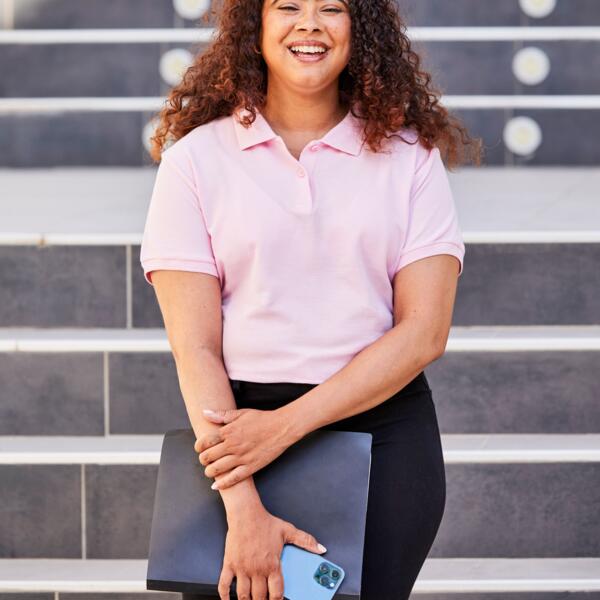 Fruit Of The Loom Lady Fit Premium Polo Thumbnail