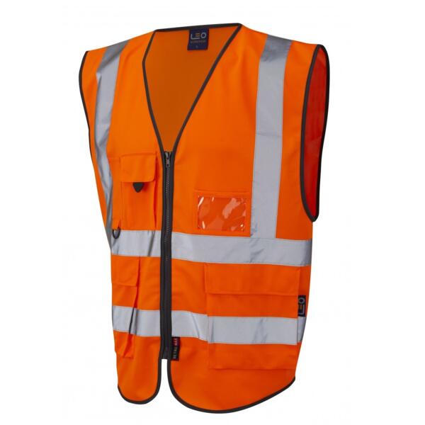Hi Vis Waistcoat Zipped Superior Thumbnail