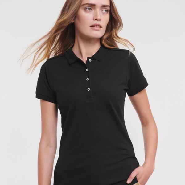Russell Ladies Stretch Polo Thumbnail