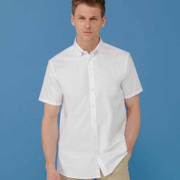 Henbury Modern S/S Oxford Shirt Regular Fit Thumbnail