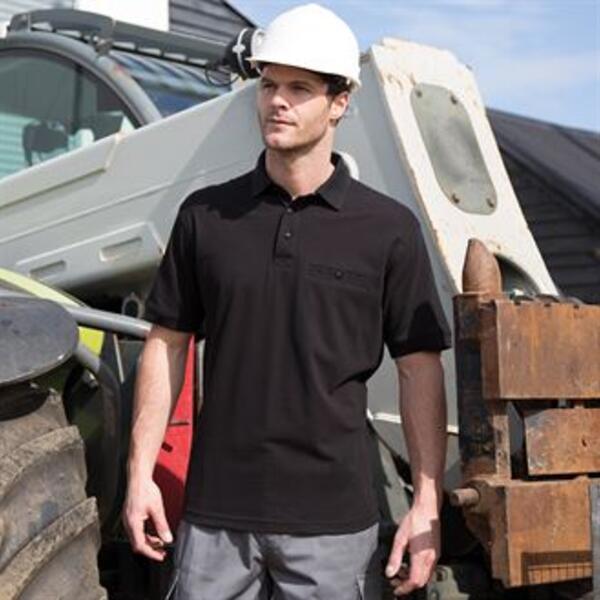 Result Work-Guard Apex Piqué Polo Shirt Thumbnail