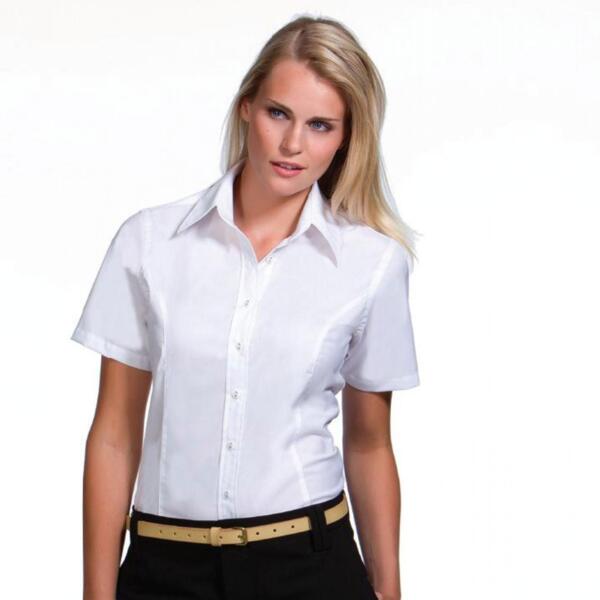 Business Blouse Short Sleeve Womens Thumbnail