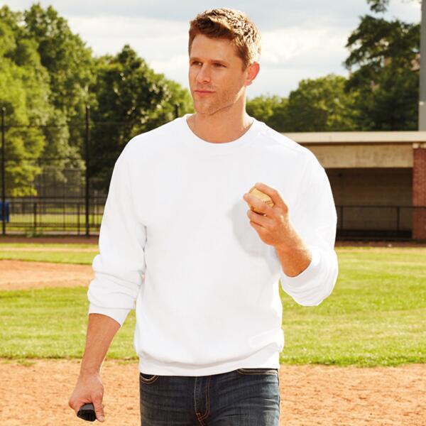 Premium cotton crew neck sweatshirt Thumbnail