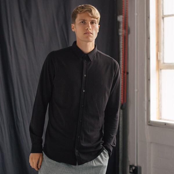 Oscar knitted shirt Thumbnail