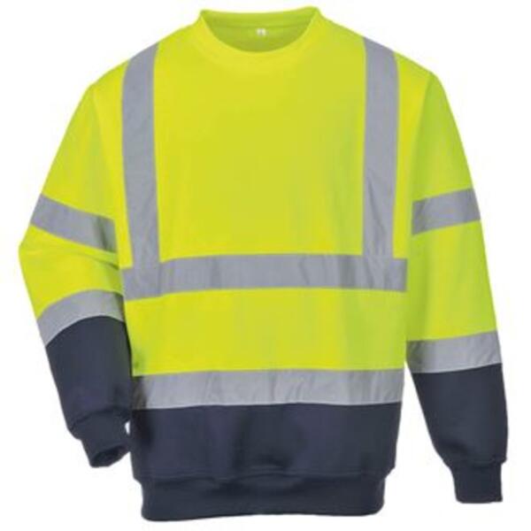 Hi-vis two-tone sweatshirt Thumbnail