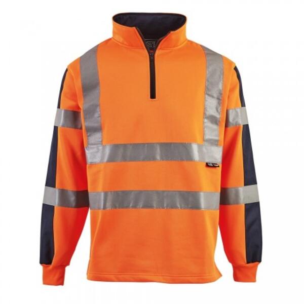 Hi Vis Two Tone Rugby Shirt Thumbnail