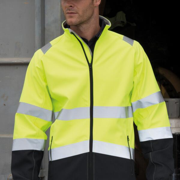 Printable safety softshell jacket Thumbnail