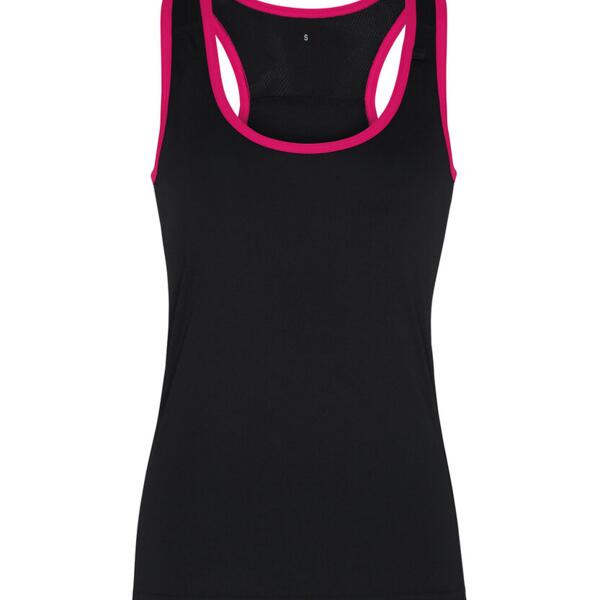 Women's TriDri® panelled fitness vest Thumbnail
