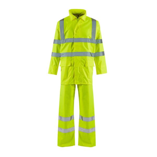 Hi Vis Lite Rainsuit (Jacket+Trouser) Thumbnail