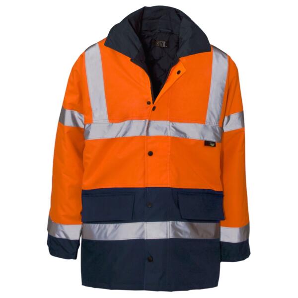 Hi Vis 2 Tone Parka Jacket Thumbnail