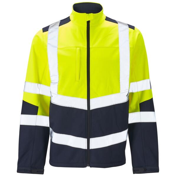 Hi Vis 2 Tone Softshell Jacket Thumbnail