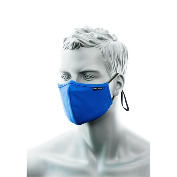 2-Ply Anti-Microbial Fabric Face Mask with Nose Band Thumbnail