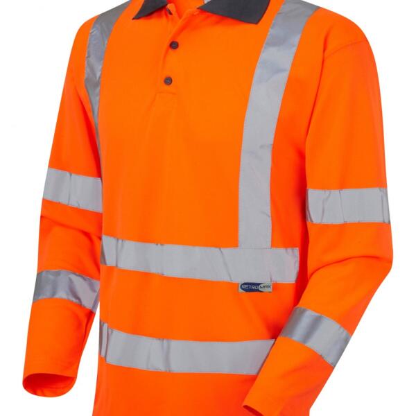 Woolsery Coolviz Long Sleeve Polo Shirt Thumbnail