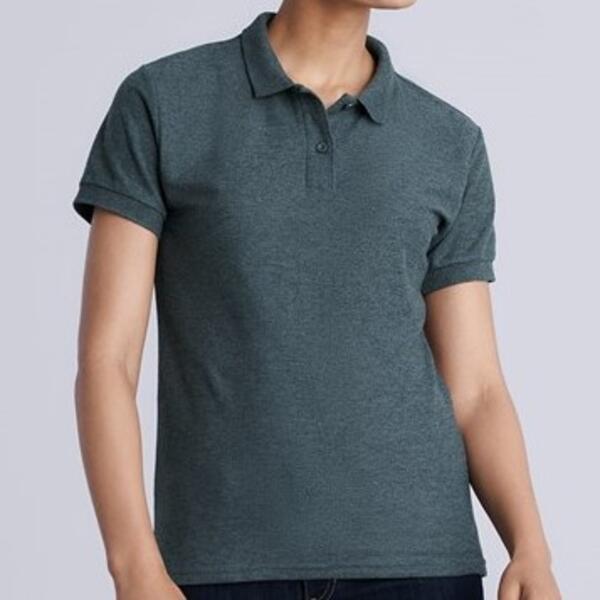 Women's DryBlend® double piqué sport shirt Thumbnail