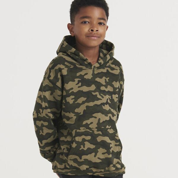 Kids camo hoodie Thumbnail
